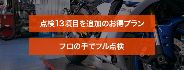 点検13項目を追加のお得プラン・プロの手でフル点検